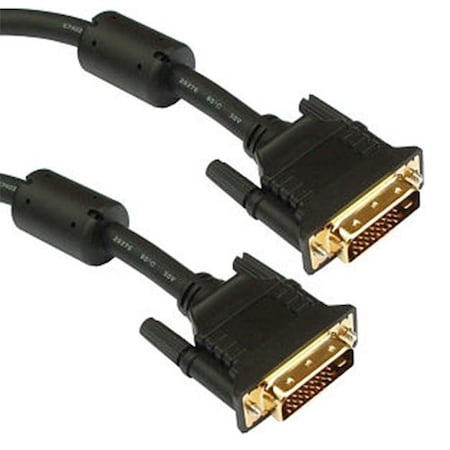 Cmple 362-N DVI-D Digital to DVI-D Digital Dual Link M-M Cable -15FT- Gold Plated 362-N